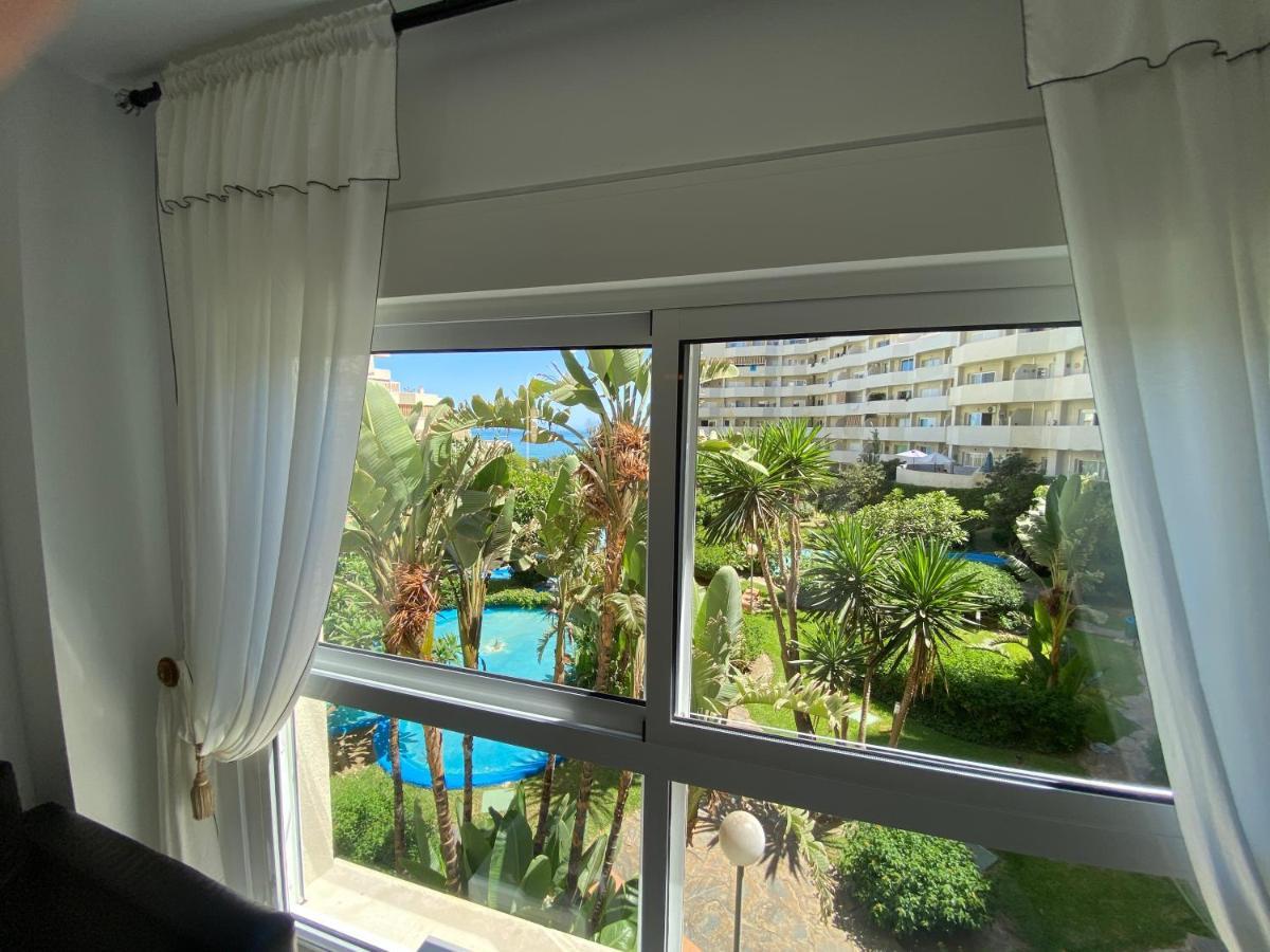 Modern Sea View Studio In Benal Beach Бенальмадена Екстер'єр фото